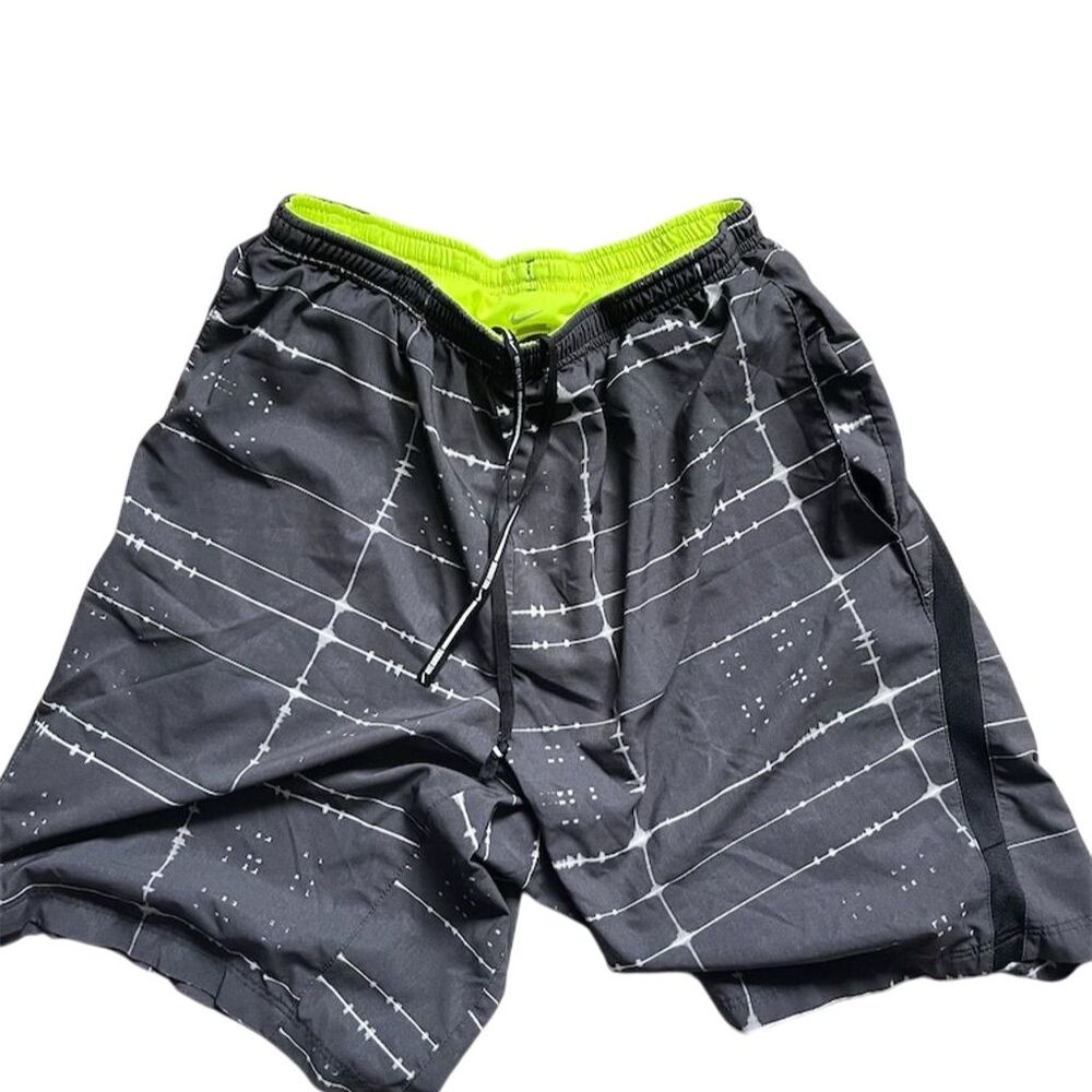 Nike Men's Dri-Fit Running Shorts Black Size M Athletic Activewear
